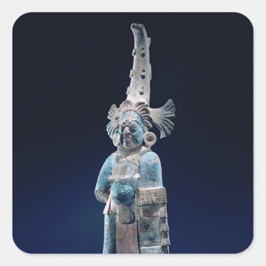 ジャイナ島の儀式服を着た司祭 スクエアシール (正面)