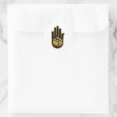 ジャイナ教の宗教的シンボル – アヒムサ ラウンドシール (バッグ)