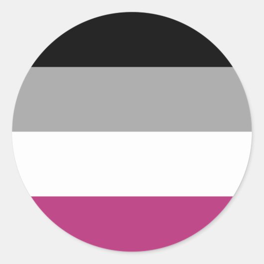 ジャイネフィリアプライド国旗 ラウンドシール (正面)