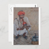 ジャイピュア・スネークシャルマー ポストカード (正面/裏面)