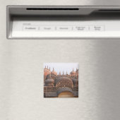 ジャイプルのマダヴェンドラ宮殿の夕焼け マグネット (インサイチュ (食洗機))