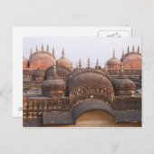 ジャイプールの夕暮れのマドヴェンドラ宮殿 ポストカード (正面/裏面)