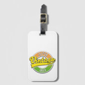 ジャイプールヴィンテージスタイルロゴ ラゲッジタグ (正面縦)