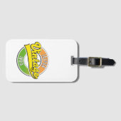 ジャイプールヴィンテージスタイルロゴ ラゲッジタグ (正面横)