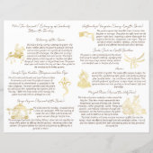 ジャイプール・ピーコック結婚インディアンの儀式プログラム (裏面)