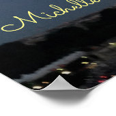 ジャイムパリエッフェルタワーatナイト ポスター (角)