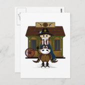 ジャイルハウスカウボーイオンホース葉書 ポストカード (正面/裏面)