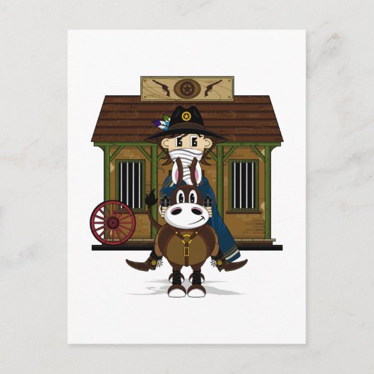 ジャイルハウスカウボーイオンホース葉書 ポストカード (正面)