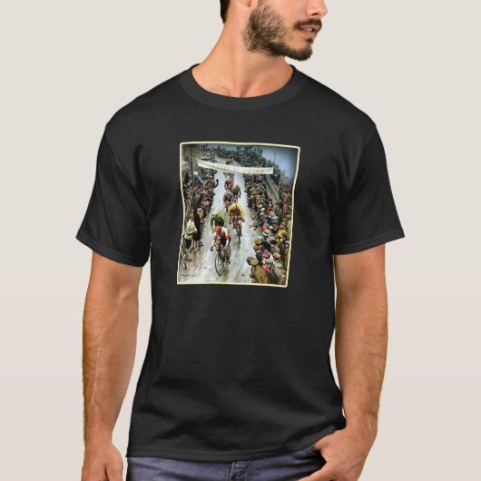 ジャイロのサイクリストのための1912年のイタリアのギフト Tシャツ (正面)