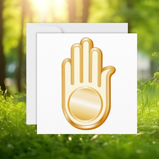 ジャインシンボル招待状/アナウンスフラットカード