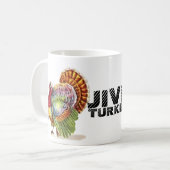 ジャイヴのトルコの感謝祭のコーヒー・マグ コーヒーマグカップ (正面左)