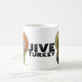 ジャイヴのトルコの感謝祭のコーヒー・マグ コーヒーマグカップ (中央)