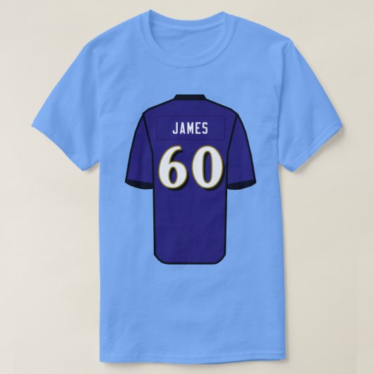 ジャウアンジェームズジャージー Tシャツ (デザイン正面)