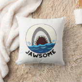 ジャウソおもしろいメの歯プリン クッション (ブランケット)