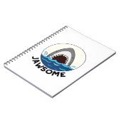 ジャウソおもしろいメの歯プリン ノートブック (左側)