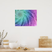 ジャウルプールダイヤモンドカラフル ポスター (キッチン)