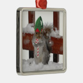 ジャウンティリスとキャンディーケーンホリデイオーナメント メタルオーナメント (右)