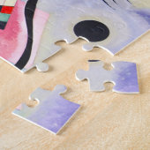 ジャウンルージュブルー – ワッシリーカンディンスキー – ジグソーパズル (側面)