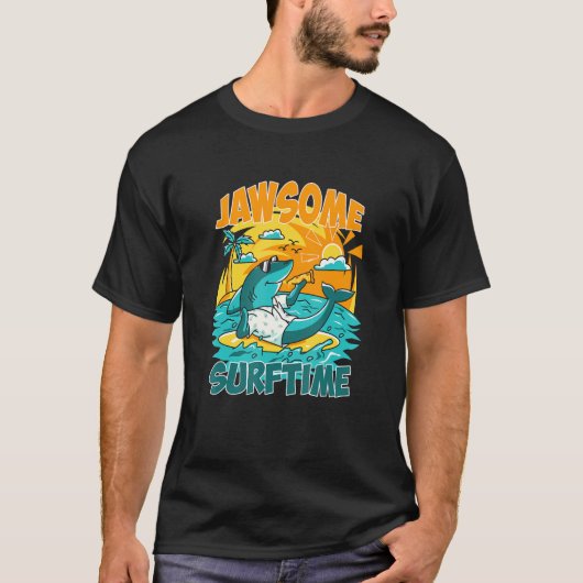 ジャオソームサーフタイムハワイコスメド Tシャツ (正面)