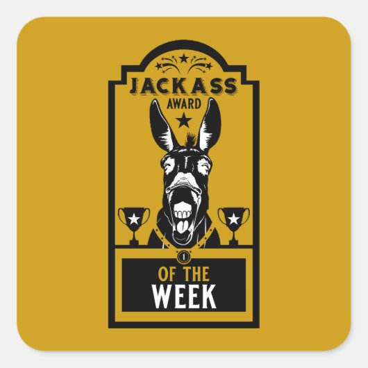 ジャカス賞 スクエアシール (正面)