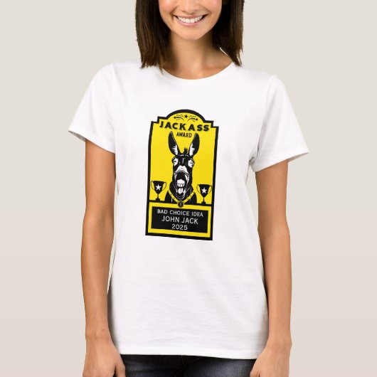 ジャカス賞 Tシャツ (正面)