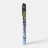 ジャカランダの木の油絵具, iPhoneケース (左側面)