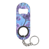 ジャカランダの花 キーホルダー栓抜き (裏面)