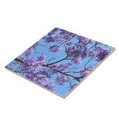 ジャカランダの花 タイル (側面)