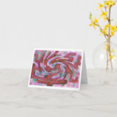 ジャカランダノートカード カード (黄色い花)