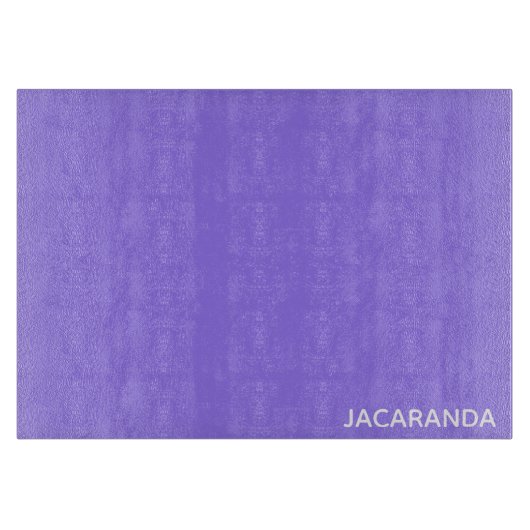 ジャカランダ紫の色名 カッティングボード (正面)