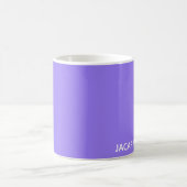 ジャカランダ紫の色名 コーヒーマグカップ (中央)