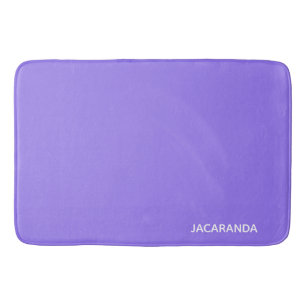 ジャカランダ紫の色名 バスマット