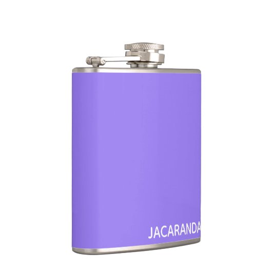 ジャカランダ紫の色名 フラスク (右)