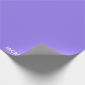 ジャカランダ紫の色名 ラッピングペーパー (角)