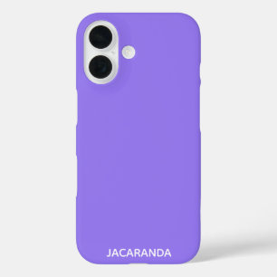 ジャカランダ紫の色名 iPhone 16ケース
