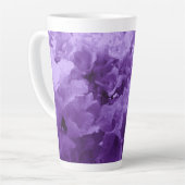 ジャカランダ開花 カフェラテマグ (左アングル)