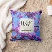 ジャカランダ クッション (ブランケット)