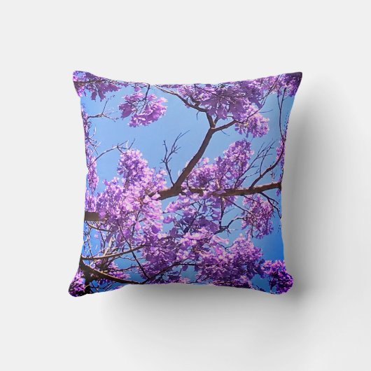 ジャカランダ クッション (裏面)