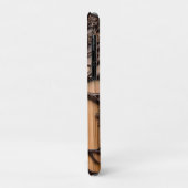 ジャカランダ・ツリー木彫り Case-Mate iPhoneケース (裏面/左)