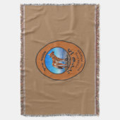 ジャカルアンバーエールを歌う スローブランケット (正面縦)