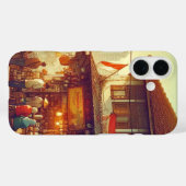 ジャカルタのストリートコーヒーショップ Case-Mate iPhoneケース (裏面 (横))