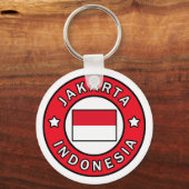 ジャカルタインドネシア キーホルダー (正面)