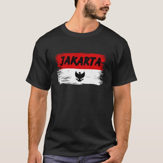 ジャカルタインドネシア Tシャツ (正面)