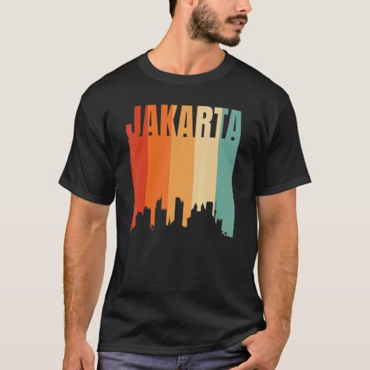 ジャカルタスカイライン Tシャツ (正面)