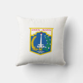 ジャカルタ国旗(インドネシア・キャピタル・シティ) クッション (裏面)