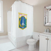 ジャカルタ国旗（インドネシア・キャピタル・シティ） シャワーカーテン (インサイチュ)