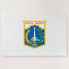 ジャカルタ国旗（インドネシア・キャピタル・シティ） ジグソーパズル
