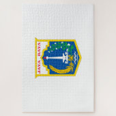 ジャカルタ国旗（インドネシア・キャピタル・シティ） ジグソーパズル (縦)