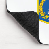 ジャカルタ国旗（インドネシア・キャピタル・シティ） マウスパッド (コーナー)