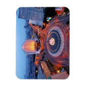 ジャカルタ都市景観 マグネット (縦)